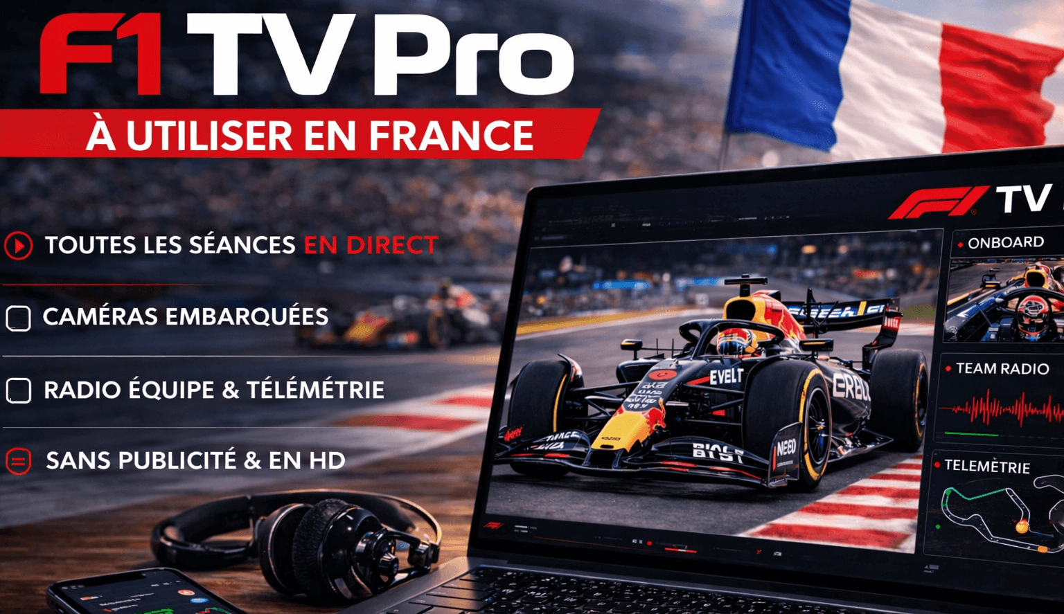 F1 TV Pro en France