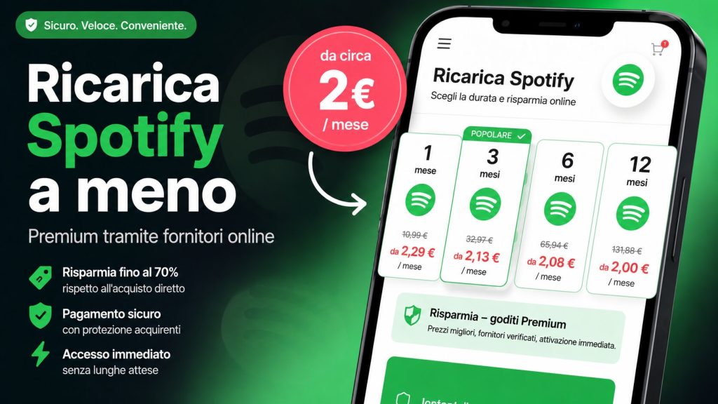 ricarica spotify-conveniente