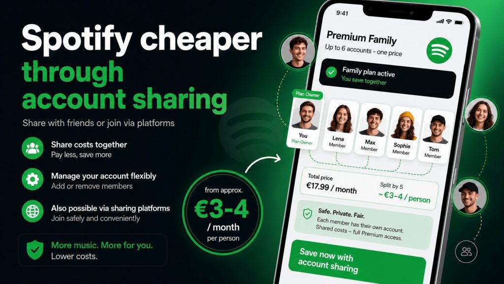 Spotify Account Sharing