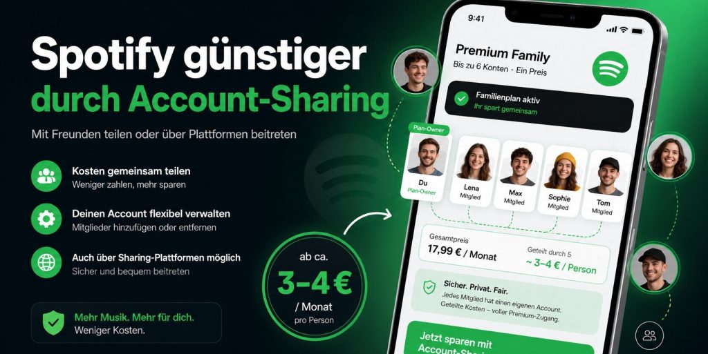 Spotify Account Sharing