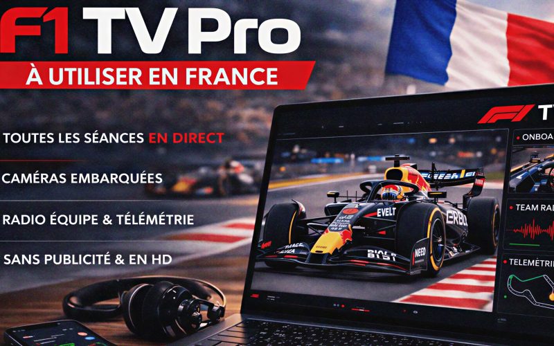 F1 TV Pro en France