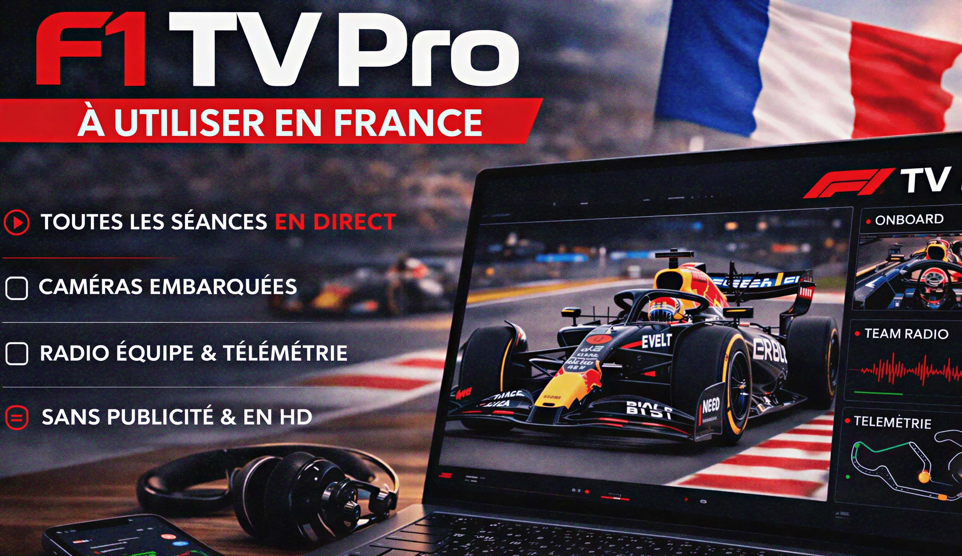 F1 TV Pro en France
