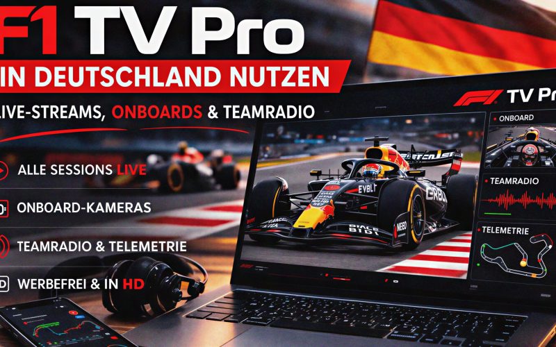 F1 TV Pro in Deutschland