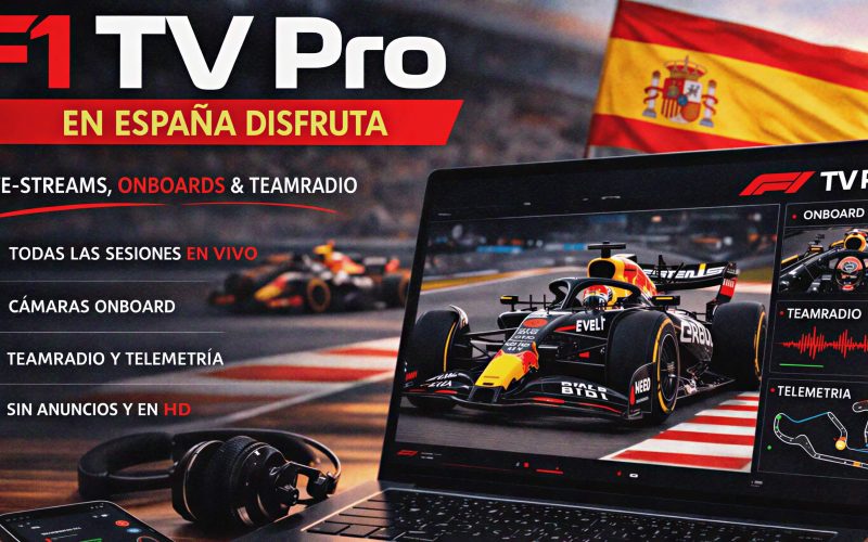 F1 TV Pro en Espana
