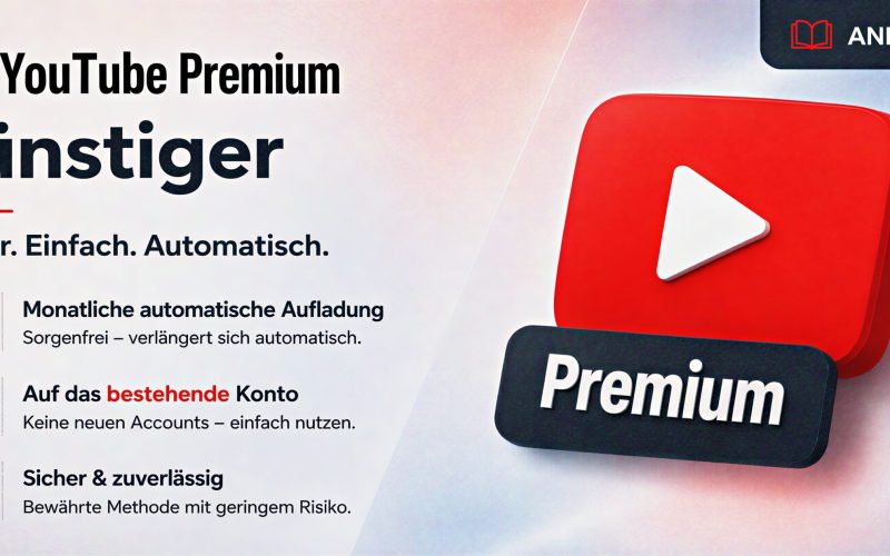 YouTube Premium günstiger